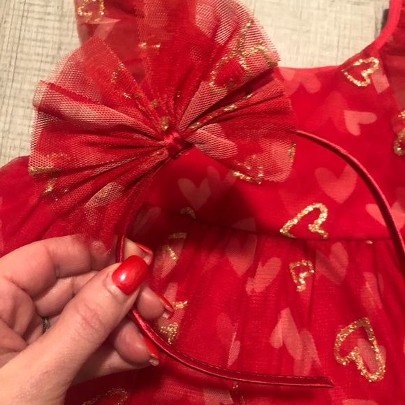 Toddler girl 4T-Valentines dress - Picture 4 of 4